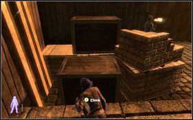 Idź przed siebie, po chwili będziesz musiał przeskoczyć na drugą część pomostu - Death Of The Butcher - Cathedral | Opis przejścia Velvet Assassin - Velvet Assassin - poradnik do gry