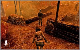 Sukcesywnie zbliżaj się do wrogów, cały czas trzymając się blisko murka - The Lost - Valley | Opis przejścia Velvet Assassin - Velvet Assassin - poradnik do gry