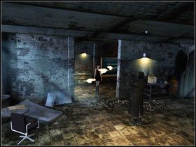 Opuszczamy pomieszczenie i przechodzimy na drugą stronę piwnicy #1 , tam, gdzie dawno temu znaleźliśmy młot - Rozdział X - McPherson (cz.1) | Opis Przejścia | Still Life 2 - Still Life 2 - poradnik do gry