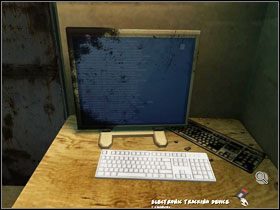 Trafiamy do pomieszczenia z Hernandez umieszczoną za grubą, dźwiękoszczelną szybą #1 - Rozdział X - McPherson (cz.2) | Opis Przejścia | Still Life 2 - Still Life 2 - poradnik do gry