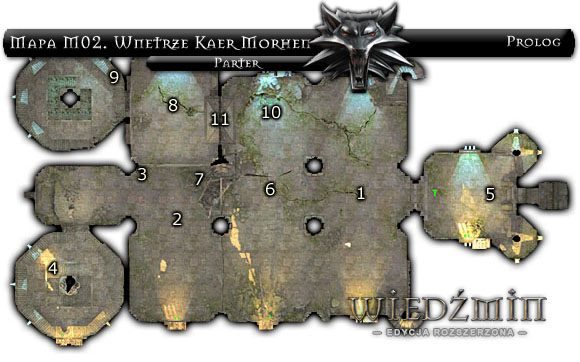 Zaczynasz w swego rodzaju przedsionku (M2 - Wnętrze Kaer Morhen | Prolog | Solucja Wiedźmin - Wiedźmin: Edycja Rozszerzona - poradnik do gry