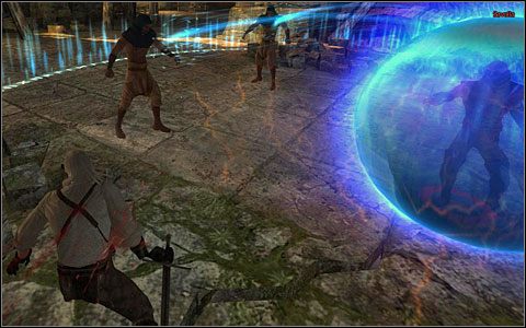 W pierwszej kolejności zabij czwórkę bandytów, których energia życiowa chroni Savollę - Droga do Laboratorium | Prolog | Solucja Wiedźmin - Wiedźmin: Edycja Rozszerzona - poradnik do gry