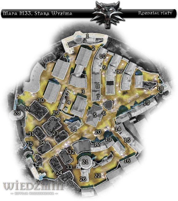 Podrzuci Cię do niej Szambelan , gdy go o to poprosisz po załatwieniu spraw na Zamku - Mapa M33 - Stara Wyzima | Rozdział 5 | Solucja Wiedźmin - Wiedźmin: Edycja Rozszerzona - poradnik do gry