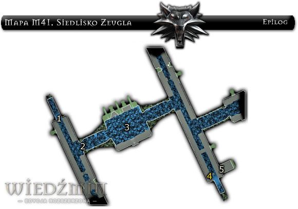 1 - Mapa M41 - Siedlisko Zeugla | Epilog | Solucja Wiedźmin - Wiedźmin: Edycja Rozszerzona - poradnik do gry
