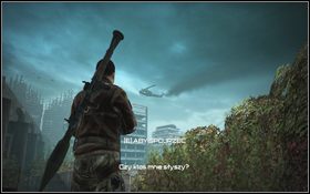 Po zakończeniu animowanej sceny skieruj się na schody przed tobą [1] - Rozdział 3 - Nowi znajomi (cz.1) | Opis przejścia | Terminator Ocalenie - Terminator: Ocalenie - poradnik do gry