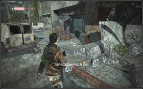 Kolejny karabin [1] znajduje się przy kamiennym bloku z prawej - Rozdział 3 - Nowi znajomi (cz.2) | Opis przejścia | Terminator Ocalenie - Terminator: Ocalenie - poradnik do gry