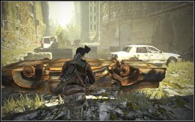 Wyjdź na zewnątrz przez przejście z prawej [1] - Rozdział 4 - Widoki (cz.1) | Opis przejścia | Terminator Ocalenie - Terminator: Ocalenie - poradnik do gry