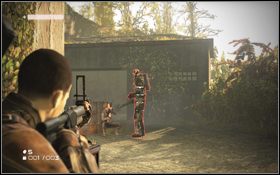 Ukryj się za nią i zacznij prowadzić ogień do przeciwników na dole [1] - Rozdział 6 - W dziczy (cz.1) | Opis przejścia | Terminator Ocalenie - Terminator: Ocalenie - poradnik do gry