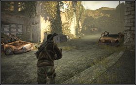 Po unicestwieniu wszystkich wyrusz przez podwórko w stronę ulicy [1] - Rozdział 6 - W dziczy (cz.1) | Opis przejścia | Terminator Ocalenie - Terminator: Ocalenie - poradnik do gry