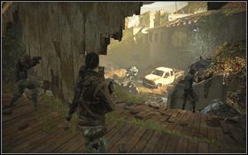 Wejdź po schodach na górę i spójrz w prawo - Rozdział 6 - W dziczy (cz.2) | Opis przejścia | Terminator Ocalenie - Terminator: Ocalenie - poradnik do gry