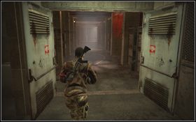 Rusz przed siebie i wejdź do fabryki przechodząc przez drzwi [1] - Rozdział 7 - Angie (cz.1) | Opis przejścia | Terminator Ocalenie - Terminator: Ocalenie - poradnik do gry