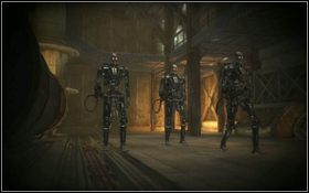 Po wysadzeniu drzwi z prawej [1] , przejdź przez nie - Rozdział 9 - Za ruch oporu (cz.2) | Opis przejścia | Terminator Ocalenie - Terminator: Ocalenie - poradnik do gry