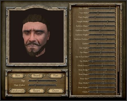 1 - Tworzenie postaci | Początek | Mount & Blade - Mount & Blade - poradnik do gry