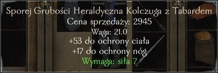 Nazwa - W nazwie znajdują się przedrostki wskazujące na jakość danego przedmiotu - Odzienie | Ekwipunek | Mount & Blade - Mount & Blade - poradnik do gry