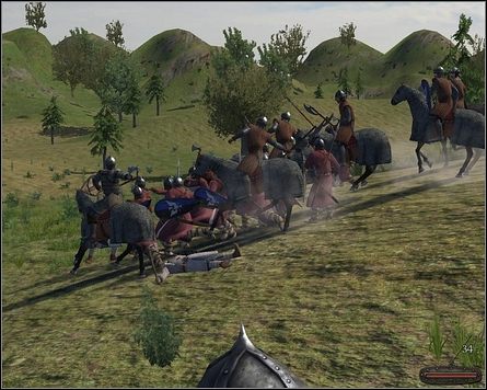 Przeciw jeździe strzelającej - Królestwo Vaegirów | Taktyka | Mount & Blade - Mount & Blade - poradnik do gry