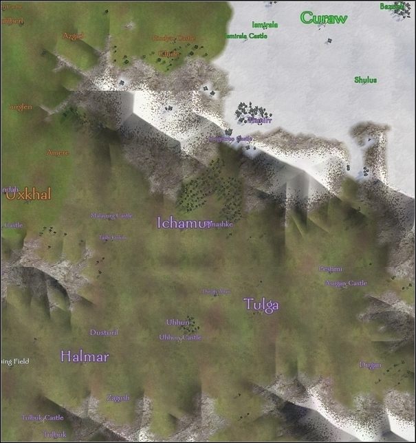 Powyżej widzicie mapkę całej gry - Mapa | Początek | Mount & Blade - Mount & Blade - poradnik do gry