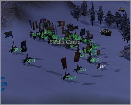 4 - Mapa | Początek | Mount & Blade - Mount & Blade - poradnik do gry