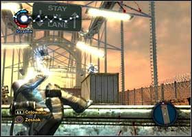 Pokonaj policjantów broniących wejścia na most - Ucieczka | Nazwano was kiedyś terrorystami | inFamous - inFamous - poradnik do gry