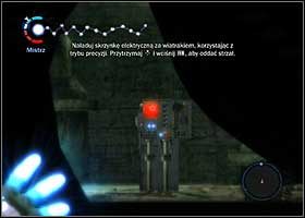 W kanałach po przejściu pierwszego odcinka natkniesz się na skrzynkę elektryczną - Brak Ochrony | Członek rodziny | inFamous - inFamous - poradnik do gry