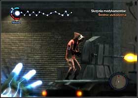 Na placyku odbędzie się zrzut medykamentów - Thrish prosi o pomoc | Członek rodziny | inFamous - inFamous - poradnik do gry