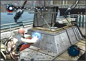 Ludzie Ziemi uwięzili na kilku łodziach zakładników - Standardowy protokół | Stary, siwy człowiek | inFamous - inFamous - poradnik do gry