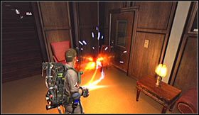Możesz już ruszać w stronę kolejnego dużego pomieszczenia biblioteki - Etap 3 - Biblioteka publiczna (cz.2) | Opis przejścia Ghostbusters - Ghostbusters: The Video Game - poradnik do gry