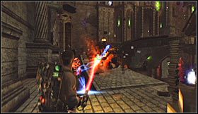 Podejdź do mostu zwodzonego i przeanalizuj sposób działania nowej umiejętności - Etap 3 - Biblioteka publiczna (cz.3) | Opis przejścia Ghostbusters - Ghostbusters: The Video Game - poradnik do gry