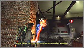 Po wygranych walkach ponownie skieruj się do drzwi, które poprzednio były zamknięte - Etap 4 - Muzeum historii (cz.2) | Opis przejścia Ghostbusters The Video Game - Ghostbusters: The Video Game - poradnik do gry