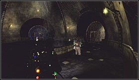 Skieruj się w stronę bramki zlokalizowanej po prawej stronie i wciśnij klawisz akcji, by ją otworzyć - Etap 4 - Muzeum historii (cz.3) | Opis przejścia Ghostbusters The Video Game - Ghostbusters: The Video Game - poradnik do gry