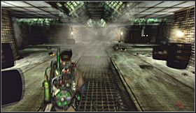 Docelowo musisz dotrzeć do sali wypełnionej czarną mazią - Etap 6 - Zaginiona wyspa (cz.2) | Opis przejścia Ghostbusters The Video Game - Ghostbusters: The Video Game - poradnik do gry