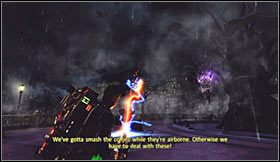 W fazie drugiej do zabawy dołączą latające czaszki (Flying Skull) oraz poznany wcześniej cmentarny potwór (Grave Monster) - Etap 7 - Cmentarz w Central Parku (cz.2) | Opis przejścia Ghostbusters - Ghostbusters: The Video Game - poradnik do gry