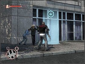 Po przerywniku filmowym znajdziesz się na dachu jednego z budynków - Past and Present | Opis przejścia Prototype - Prototype - poradnik do gry