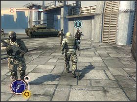 Zadanie zaczniesz w pobliżu bazy wojskowej - Open Conspiracy | Opis przejścia Prototype - Prototype - poradnik do gry