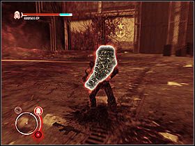 Zdobędziesz nowy sposób postrzegania świata - będziesz mógł rozpoznać normalnie wyglądających nosicieli wirusa - The First Monster | Opis przejścia Prototype - Prototype - poradnik do gry