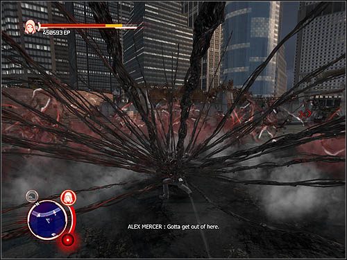 To samo zrób po wyjściu na zewnątrz - Men Like Gods | Opis przejścia Prototype - Prototype - poradnik do gry