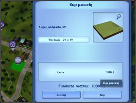 075 - Kupno pustej działki - budowa domu (1) | Dom Sima | The Sims 3 - The Sims 3 - poradnik do gry