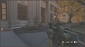 Przejdź przez drzwi, skręć w prawo i zeskocz na dół - Chicago, Illinois | Opis przejścia SP w Resistance 2 - Resistance 2 - poradnik do gry