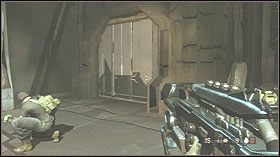 Wejdź do windy, przejdź do platformie i wejdź na górę - Chicxulub Crater, Mexico | Opis przejścia SP w Resistance 2 - Resistance 2 - poradnik do gry