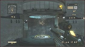 Po walce przejdź przez tunel po lewej lub prawej, idź przez kładkę po czym wskocz do dziury, która jest na środku - Bracknell, United Kingdom | Opis przejścia Coop | Resistance 2 - Resistance 2 - poradnik do gry