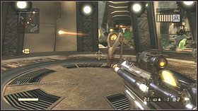 Zabij wrogów, wejdź po kładce na wyższy poziom po czym przejdź przez most - Axbridge, United Kingdom | Opis przejścia Coop | Resistance 2 - Resistance 2 - poradnik do gry