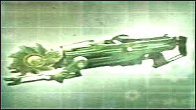 Broń strzelająca ostrymi dyskami, które potrafią odbijać się od ścian i sufitów - Poradnik do gry - Broń w Resistance 2 - Resistance 2 - poradnik do gry