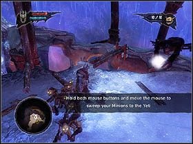 Zauważ, że Yeti wciąż ma na nodze lód - Hunting Grounds | Zadania główne w Overlord II - Overlord II - poradnik do gry