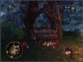 Udaj się Minionami do małego przejścia znajdującego się naprzeciwko magicznego kamienia - Nordberg Sanctuary (raz jeszcze) | Zadania główne w Overlord II - Overlord II - poradnik do gry