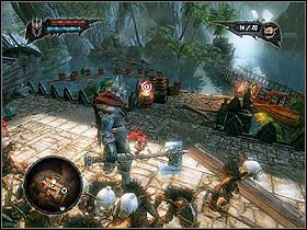 Tak się składa, że kamienie-klucze są w stanie także uruchamiać windy - Everlight Reef | Zadania główne w Overlord II - Overlord II - poradnik do gry