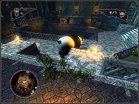 Musisz się tutaj wykazać sprytem, by pokonać wartowników - Everlight Facility | Zadania główne w Overlord II - Overlord II - poradnik do gry