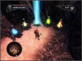 Lecąc na kamieniu będziesz mógł zebrać kolejny kawałek serca wieży, a także przedostać się do następnej części etapu - Wasteland Main | Zadania główne w Overlord II - Overlord II - poradnik do gry