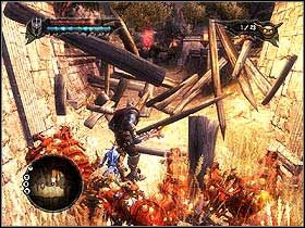 Pamiętaj też o tym, by katapultą załatwić piechotę stojącą na Twojej drodze do dalszej części etapu - Empire Hills | Zadania główne w Overlord II - Overlord II - poradnik do gry