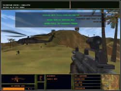 Na koniec pozostaje nam tylko dostać się do strefy zbiórki - dostaniemy się do niej po pomarańczowej linii na mini mapie - i to już koniec tej misji - Poczta | Zwykła operacja Delta Force 2 - Delta Force 2 - poradnik do gry