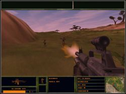 Rozpoczynamy od dokładnego oczyszczenia znajdujących się przed nami terenów - Zniszczenie 101 | Zwykła operacja Delta Force 2 - Delta Force 2 - poradnik do gry