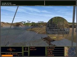 Następnym naszym krokiem będzie przemieszczenie się w prawo z punktu, w którym aktualnie się znajdujemy - Zniszczenie 101 | Zwykła operacja Delta Force 2 - Delta Force 2 - poradnik do gry